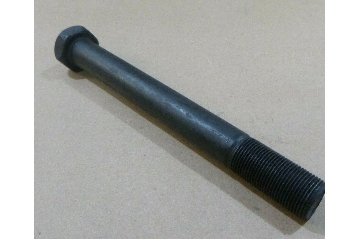 1"-14 x 9.25" HEX HEAD GRADE 8 BLACK PHOSPHATE BOLT , 2.25" THREAD LENGTH | Industrial Replacement Nuts & Bolts Distributor and Machinery Screws & Fasteners Supply