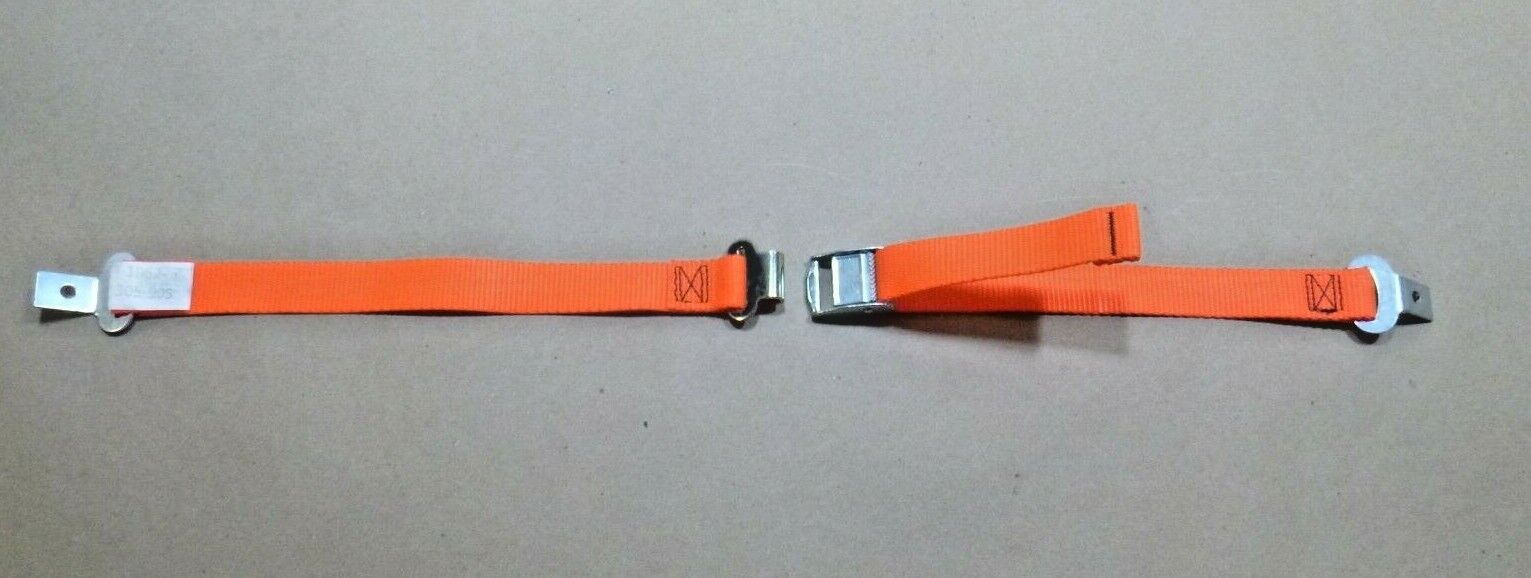 1" Inch Neon Nylon Anchored Retaining Strap Latch Utility Mount 13" - 26" Range | Industrial MRO Replacement Parts, Manufacturing Machine Parts & Components, Heavy Equipment Parts Supplier