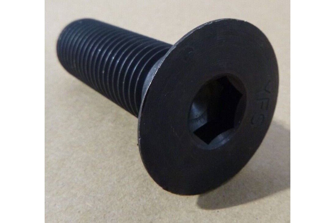 (10 PACK) 7/8"-9 x 3" FLAT COUNTERSUNK SOCKET CAP SCREW ALLOY THERMAL BLACK FT | Industrial Replacement Nuts & Bolts Distributor and Machinery Screws & Fasteners Supply