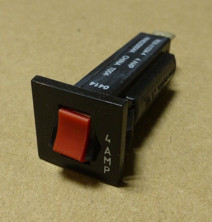 (10x) TYCO Fits CARRIER HH83ZB004A 4AMP Manual Reset Circuit Breaker W28-X1034-4 | Electrical MRO Replacement Parts & Components and Commercial Electrical Supplies Company