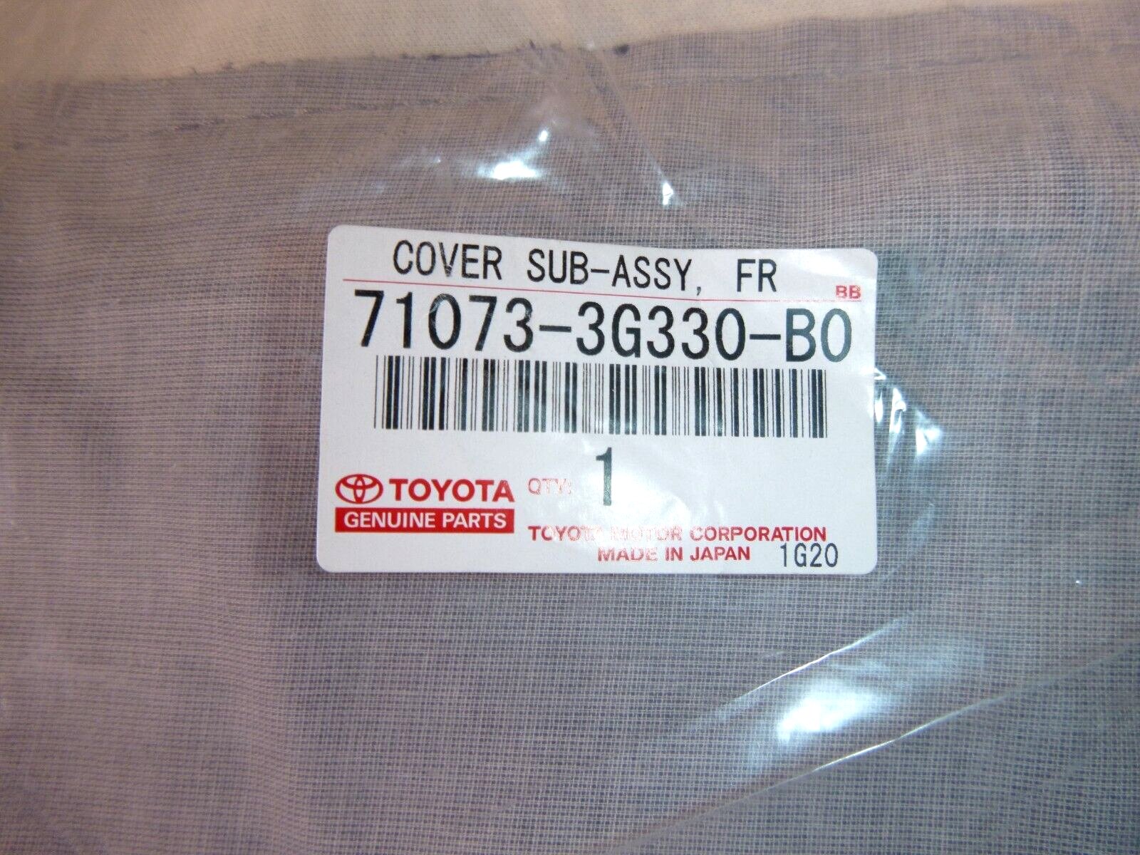 1997-2005 Toyota 4 Runner / Hilux 71073-3G370-B0 Front Seat Back Cover, Right | Replacement Truck Parts, Trailer Accessories, Automobile Supplies, Car Parts & Accessories