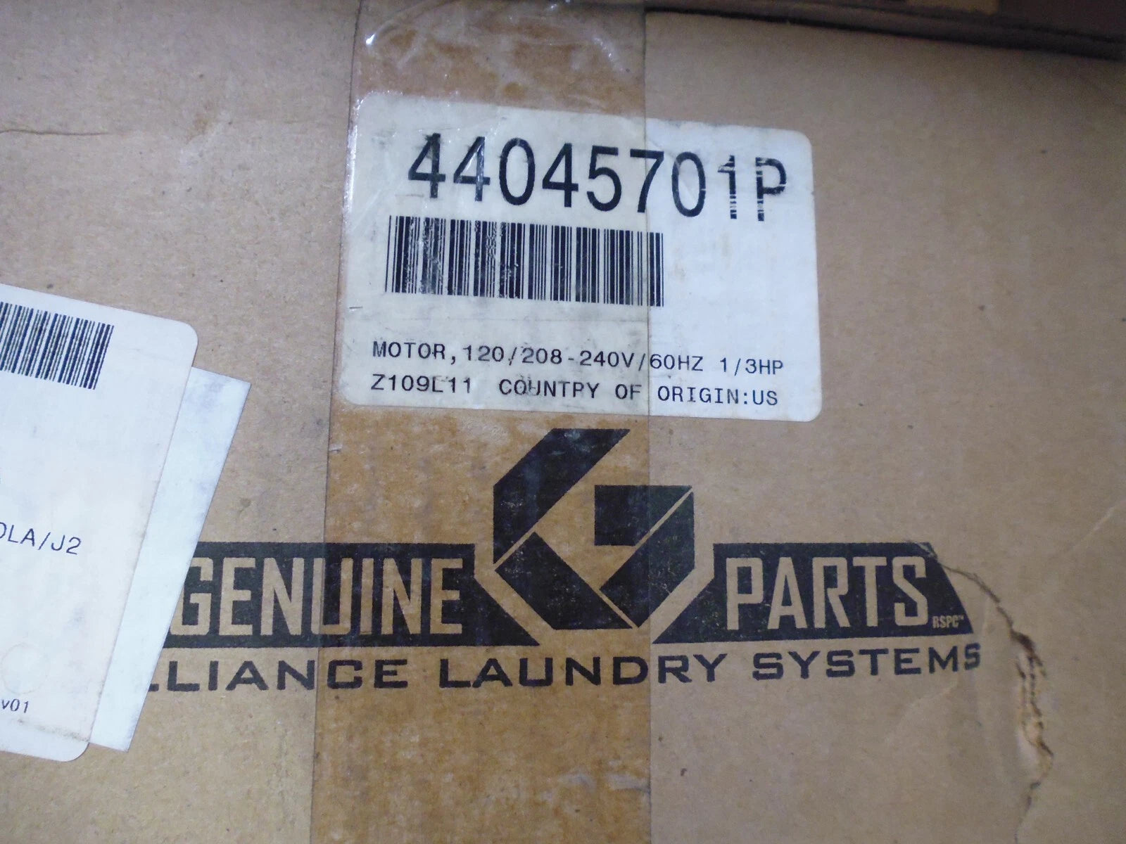 Genuine Alliance 44045701P Commercial Dryer Motor 1/3HP 44007101 TU20283 TU21095 | Industrial Electric Motors, Pumps & Parts
