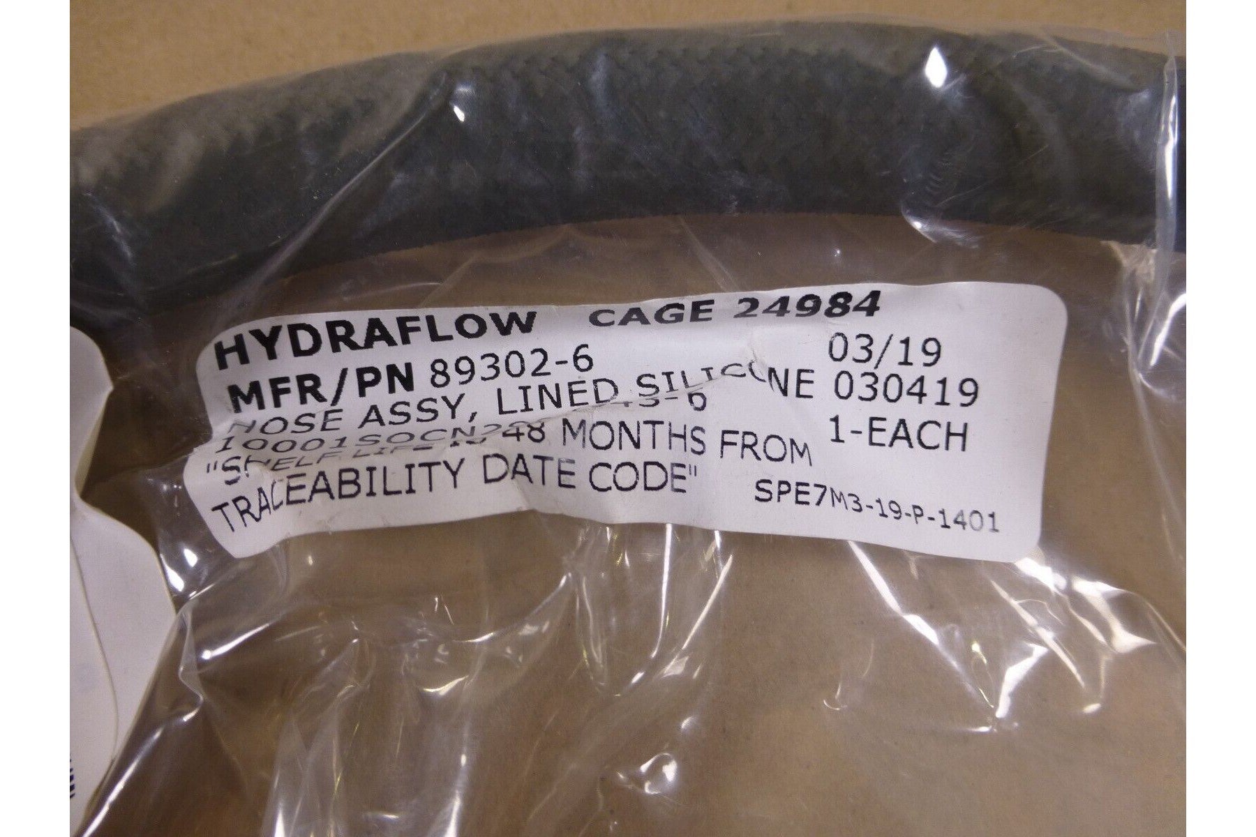 (2x) Hydraflow 89302-6 Nonmetallic Hose Military 89302-006 , 4720-01-258-4041 | Industrial MRO Replacement Parts, Manufacturing Machine Parts & Components, Heavy Equipment Parts Supplier