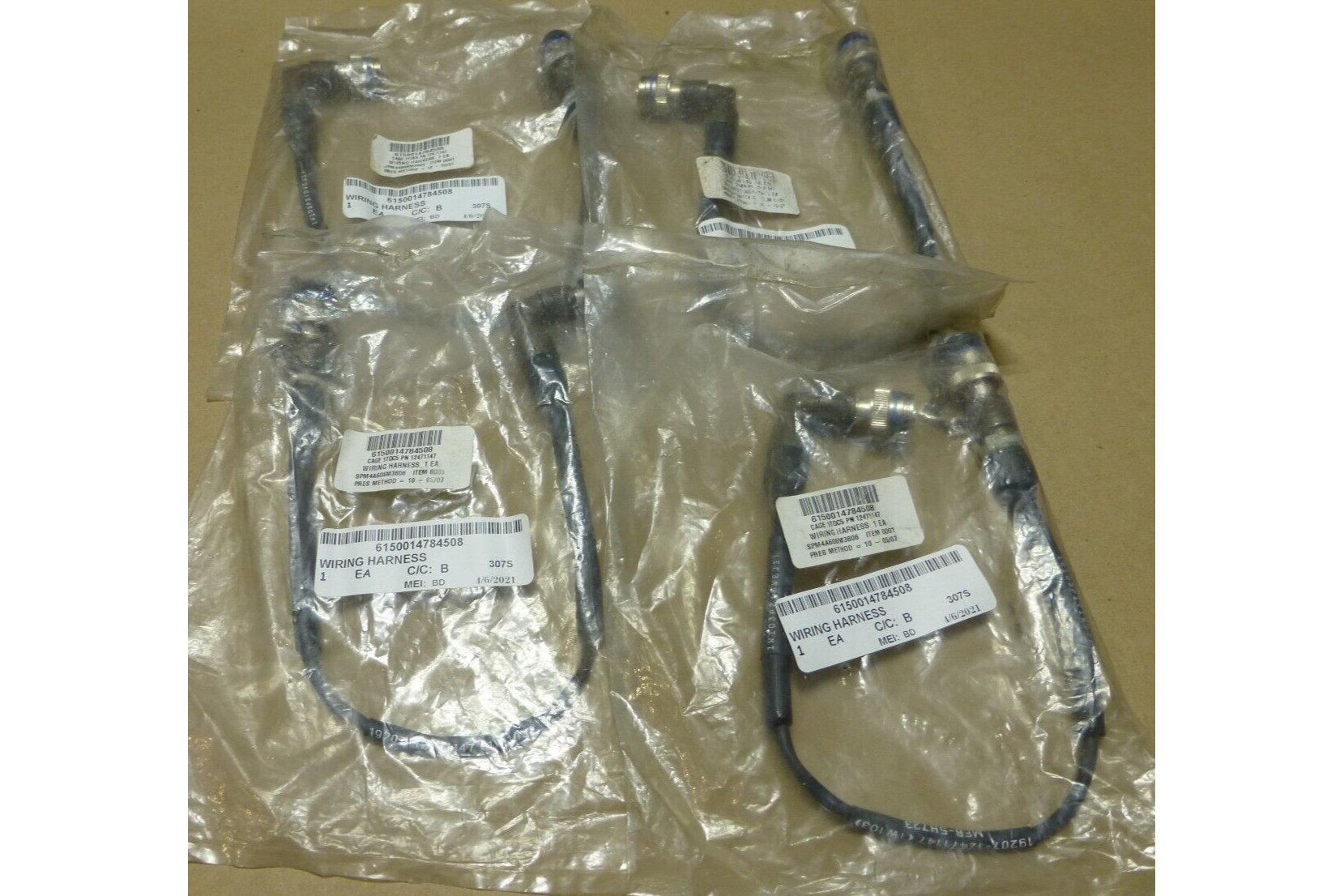 4x BFVS Bradley Wiring Harness DVE Power Pigtail , 12471147 , 6150-01-478-4508 | Electrical MRO Replacement Parts & Components and Commercial Electrical Supplies Company