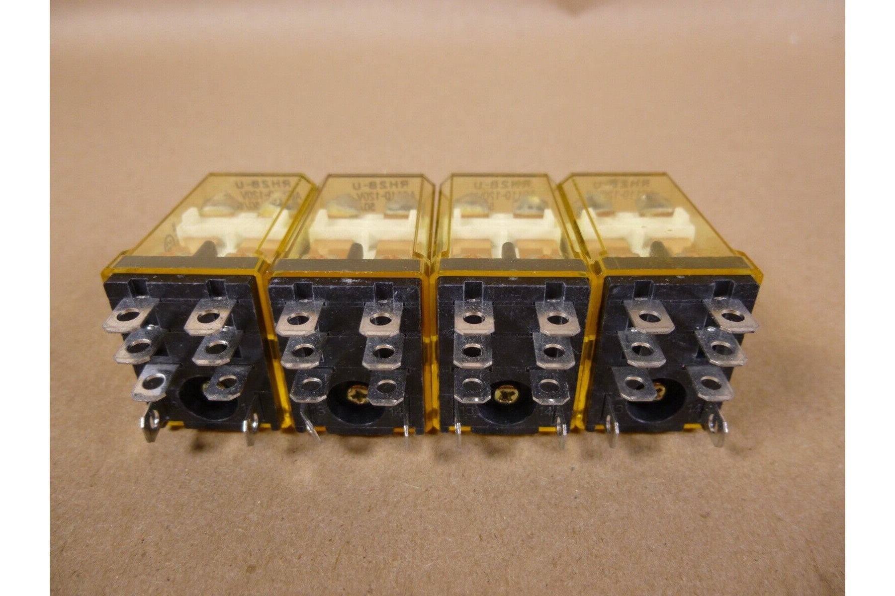 (4x) Idec Japan RH2B-U Relay 110/120VAC NEW | Electrical MRO Replacement Parts & Components and Commercial Electrical Supplies Company