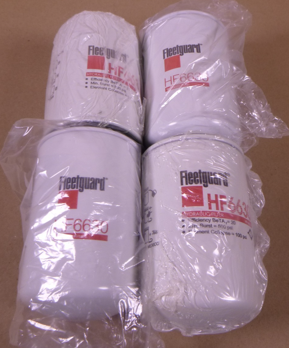 (4 Pack) Fleetguard HF6630 Hydraulic Spn-On Filter | Replacement Truck Parts, Trailer Accessories, Automobile Supplies, Car Parts & Accessories