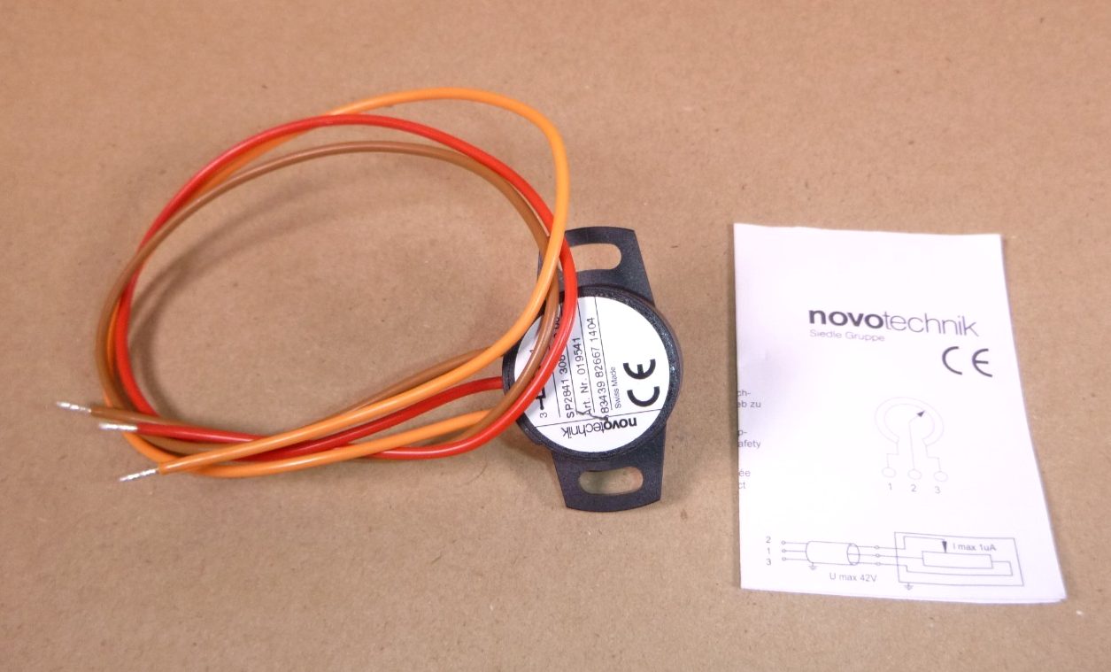 SP2841-308-000-001 Novotechnik Rotary Sensor Potentiometer 308°, 019541 | Electrical MRO Replacement Parts & Components and Commercial Electrical Supplies Company