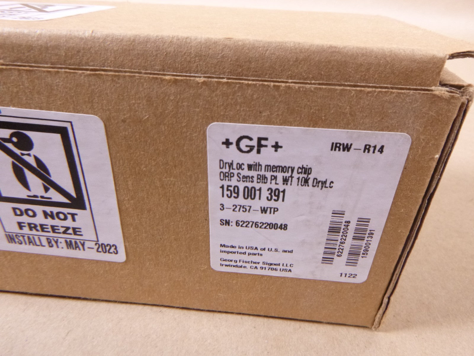 GF George Fischer Signet 3-2757-WTP Bulb ORP Plastic Electrode, 159001391 | Electrical MRO Replacement Parts & Components and Commercial Electrical Supplies Company