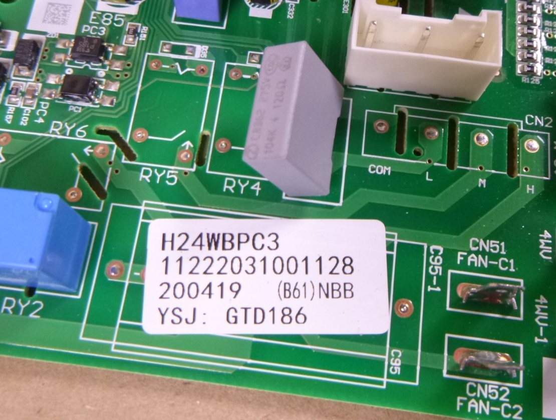 *UNTESTED* H24WBPC3 HVAC PCB Board 11222031001128 Air Conditioning | Electrical MRO Replacement Parts & Components and Commercial Electrical Supplies Company