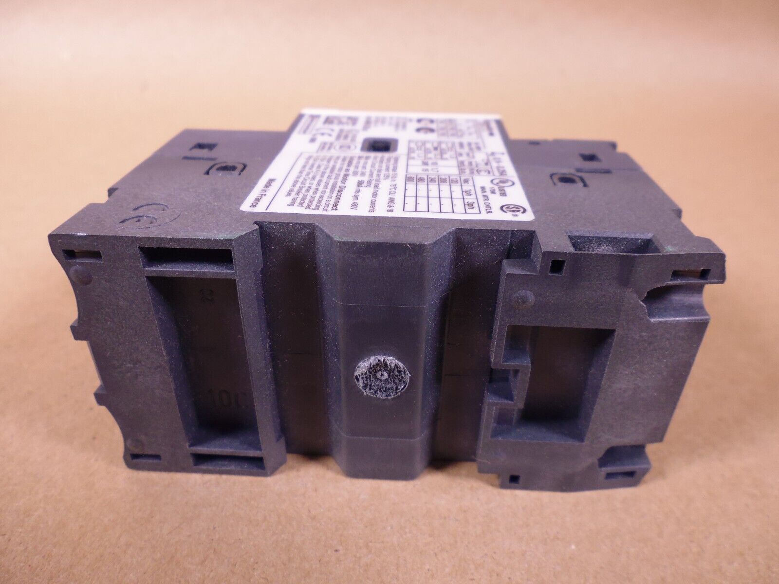 Schneider GV2ME02 Motor Circuit Breaker TeSys 034297 , 0.16-0.25A | Electrical MRO Replacement Parts & Components and Commercial Electrical Supplies Company