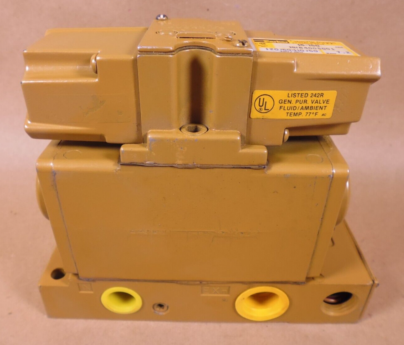 Parker HHB4005001 Pneumatic Solenoid Valve 15-150PSI , 120/60-110/50 , HHB400 | Industrial MRO Replacement Parts, Manufacturing Machine Parts & Components, Heavy Equipment Parts Supplier