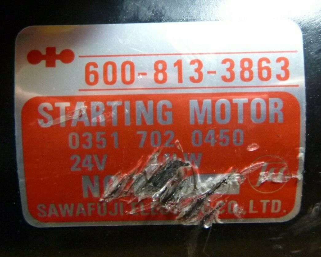 GENUINE OEM SAWAFUJI 0351-702-0450 24V 11KW STARTER | Replacement Truck Parts, Trailer Accessories, Automobile Supplies, Car Parts & Accessories
