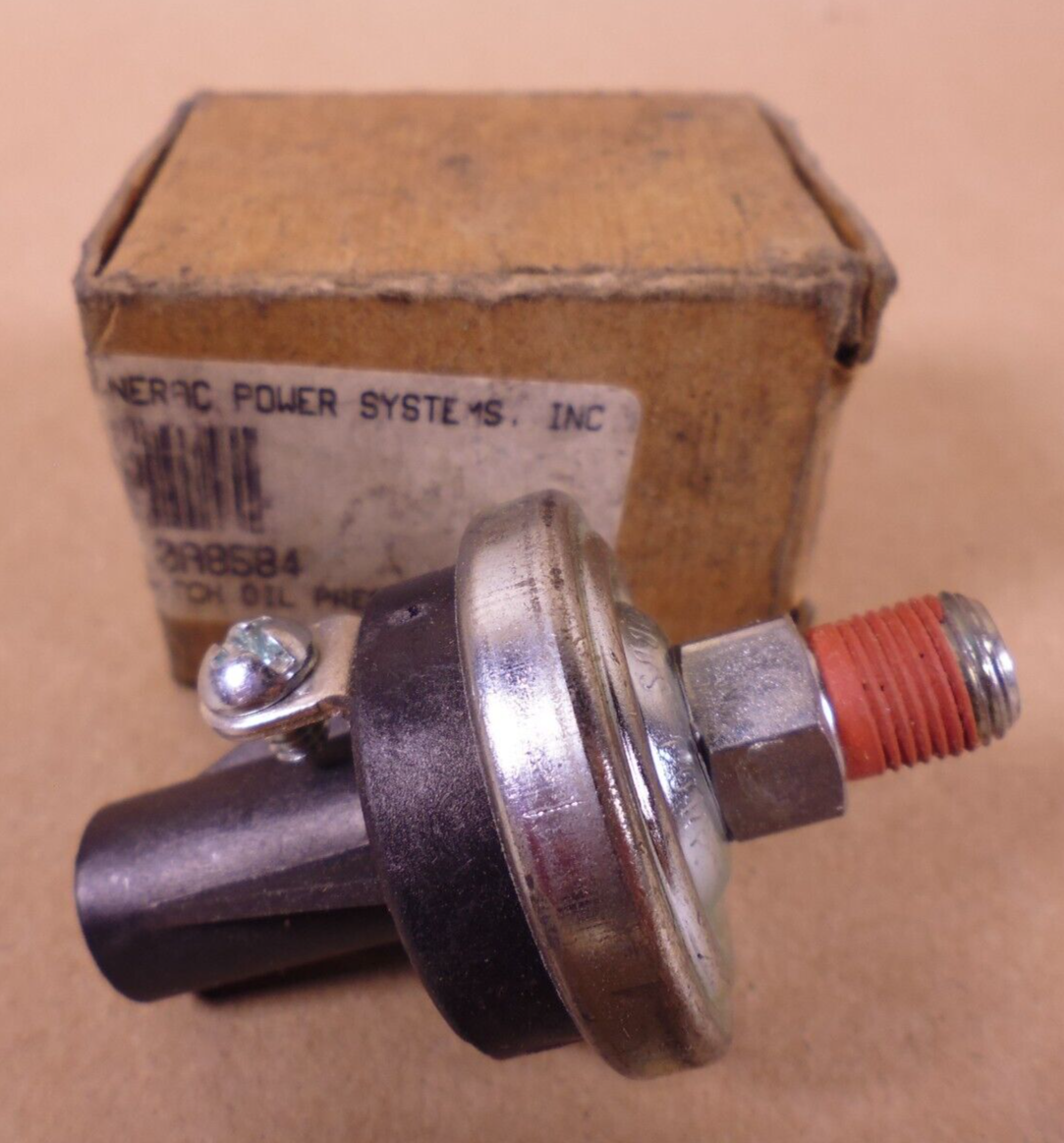 Generac OEM 0A8584 Oil Pressure Switch 2P 10PSI 1/8-27NPT NC Normally Closed | Genuine MEP Generator Replacement Parts and Military Surplus Generator Parts