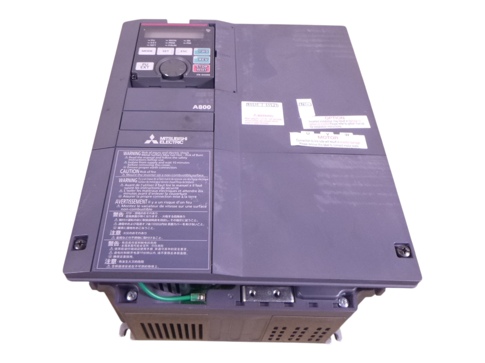 Mitsubishi Electric A800 Inverter FR-A840-00170-1-N6 3 Phase 380-500V 50/60HZ