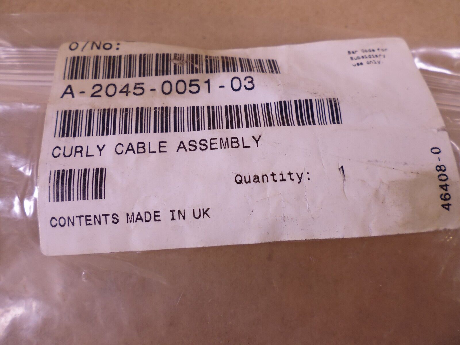 A-2045-0051-03 Replacement Cable For MP-11 MP11 Probe | Electrical MRO Replacement Parts & Components and Commercial Electrical Supplies Company