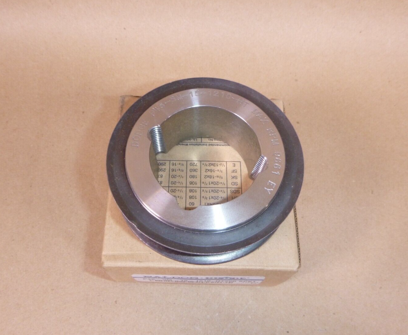 Dodge P48-5M-15-1210-HT High Torque Drive Sprocket (Requires 1210 Bushing) | Industrial MRO Replacement Parts, Manufacturing Machine Parts & Components, Heavy Equipment Parts Supplier