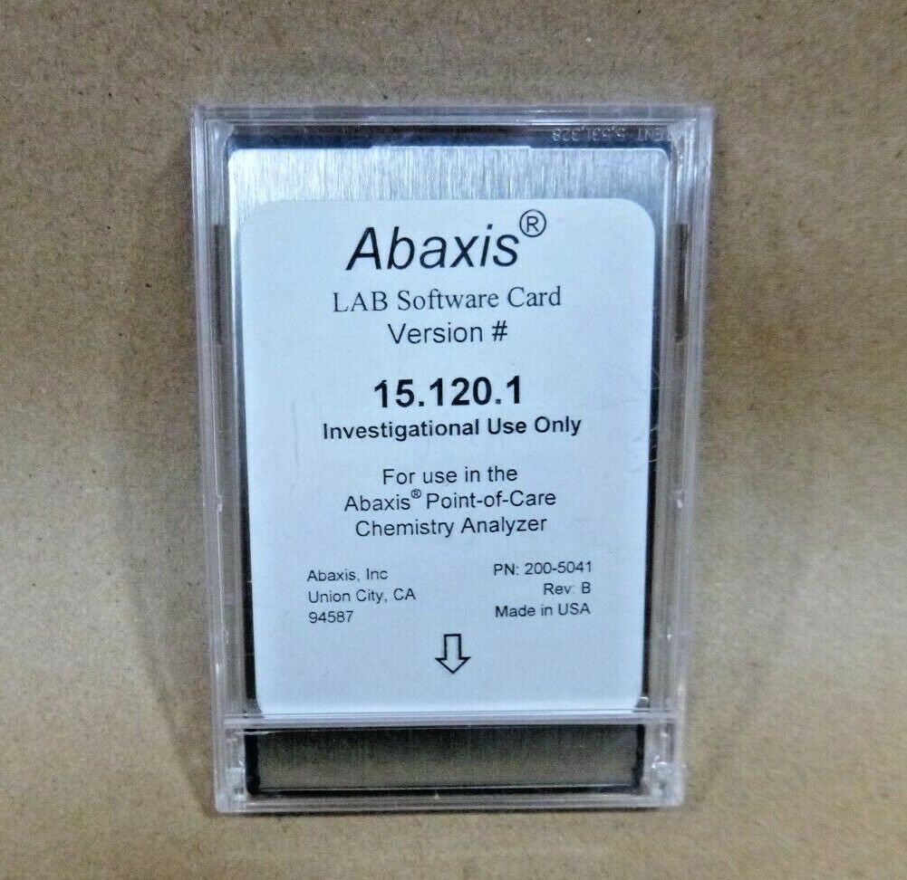 New Abaxis Lab Software Card Version 15.120.1 | Replacement Truck Parts, Trailer Accessories, Automobile Supplies, Car Parts & Accessories