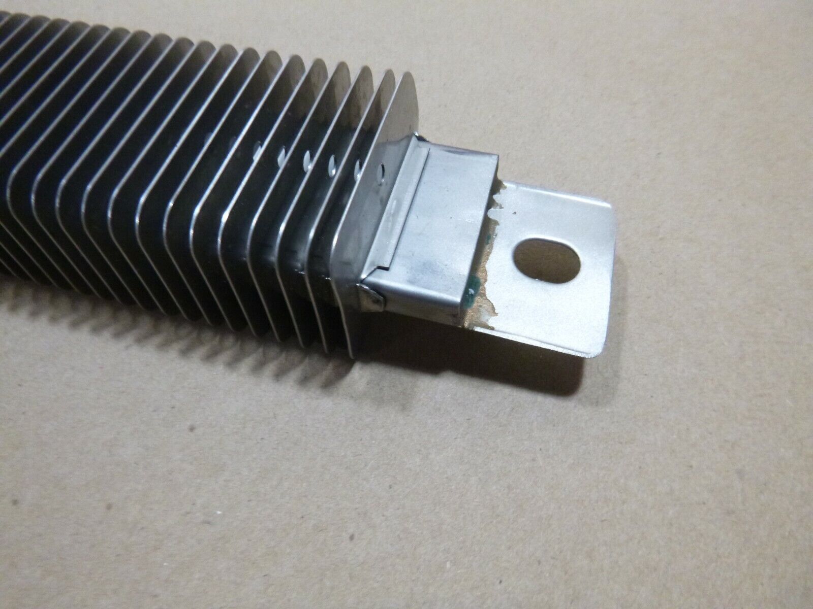 Omega Finned Stainless Steel Strip Heater Element 1200 Watt 120 Volt 24" Long | Industrial MRO Replacement Parts, Manufacturing Machine Parts & Components, Heavy Equipment Parts Supplier