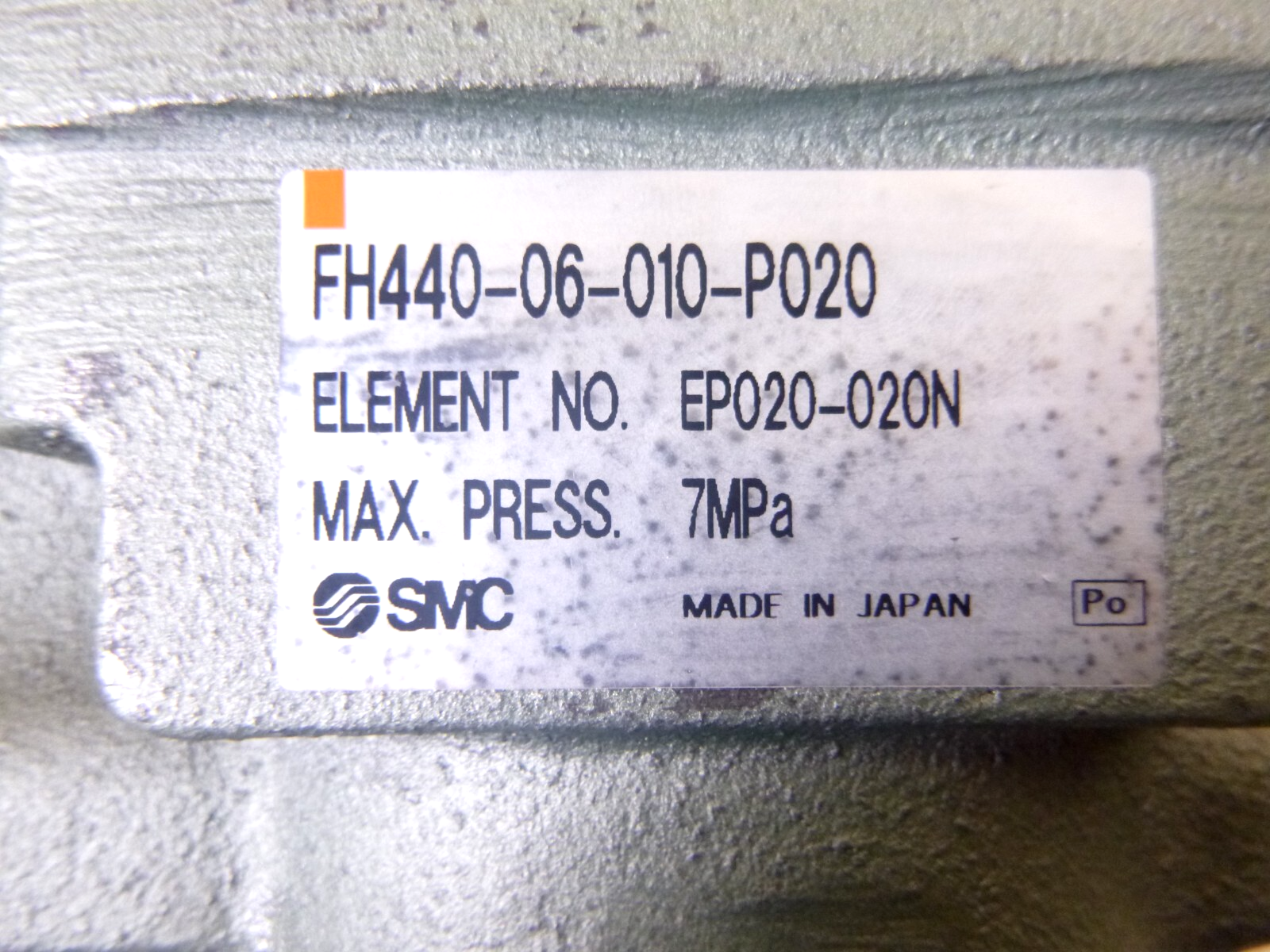 New SMC FH440-06-010-P020 Hydraulic Filter, FHG HYDRAULIC FILTER 7MPa, 3/4" | Industrial MRO Replacement Parts, Manufacturing Machine Parts & Components, Heavy Equipment Parts Supplier