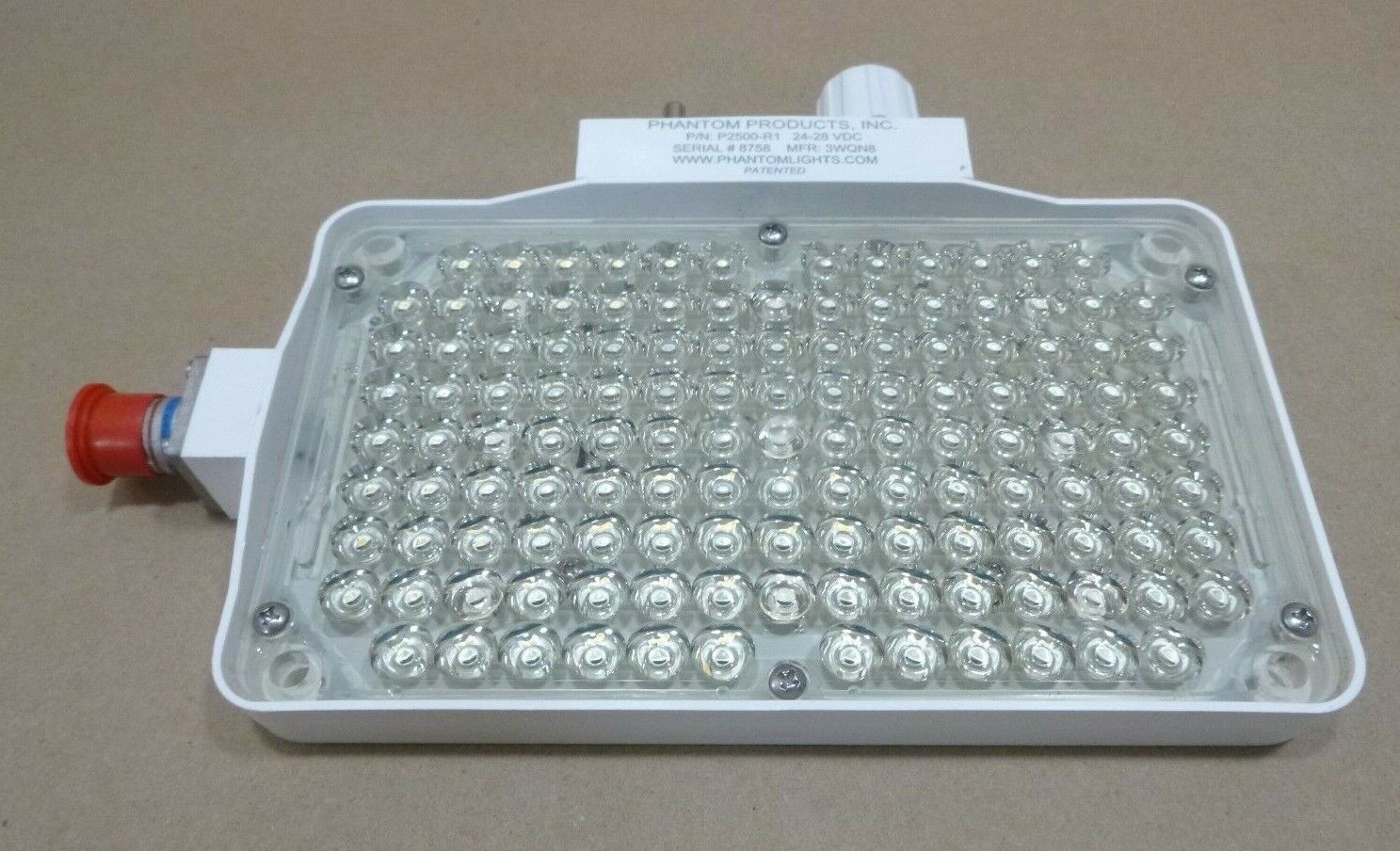 PHANTOM PRODUCTS P2500-R1 24-28VDC DOME LIGHT LS1008834 , 6220-01-499-9116 | Electrical MRO Replacement Parts & Components and Commercial Electrical Supplies Company