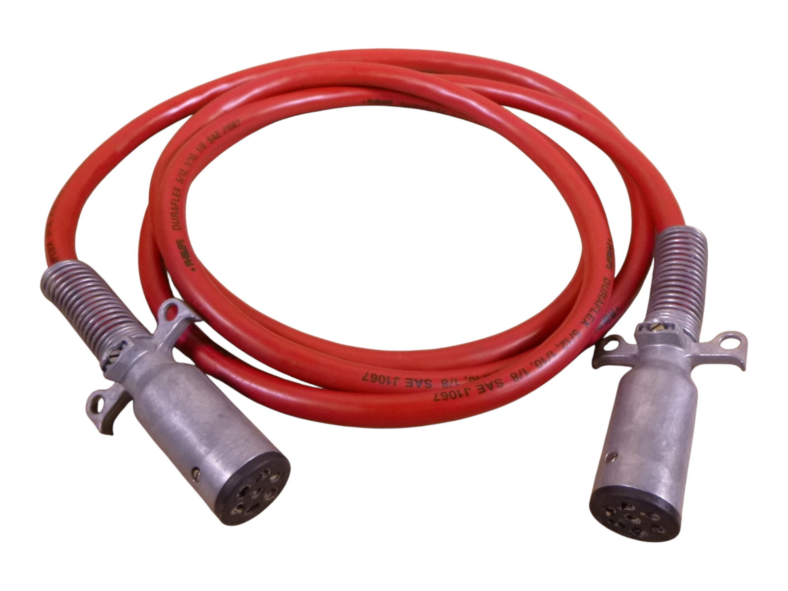 12FT. Trailer Cable Wiring Extension Cord w/ Phillips J560b 7-Pin To 7-Pin Plug