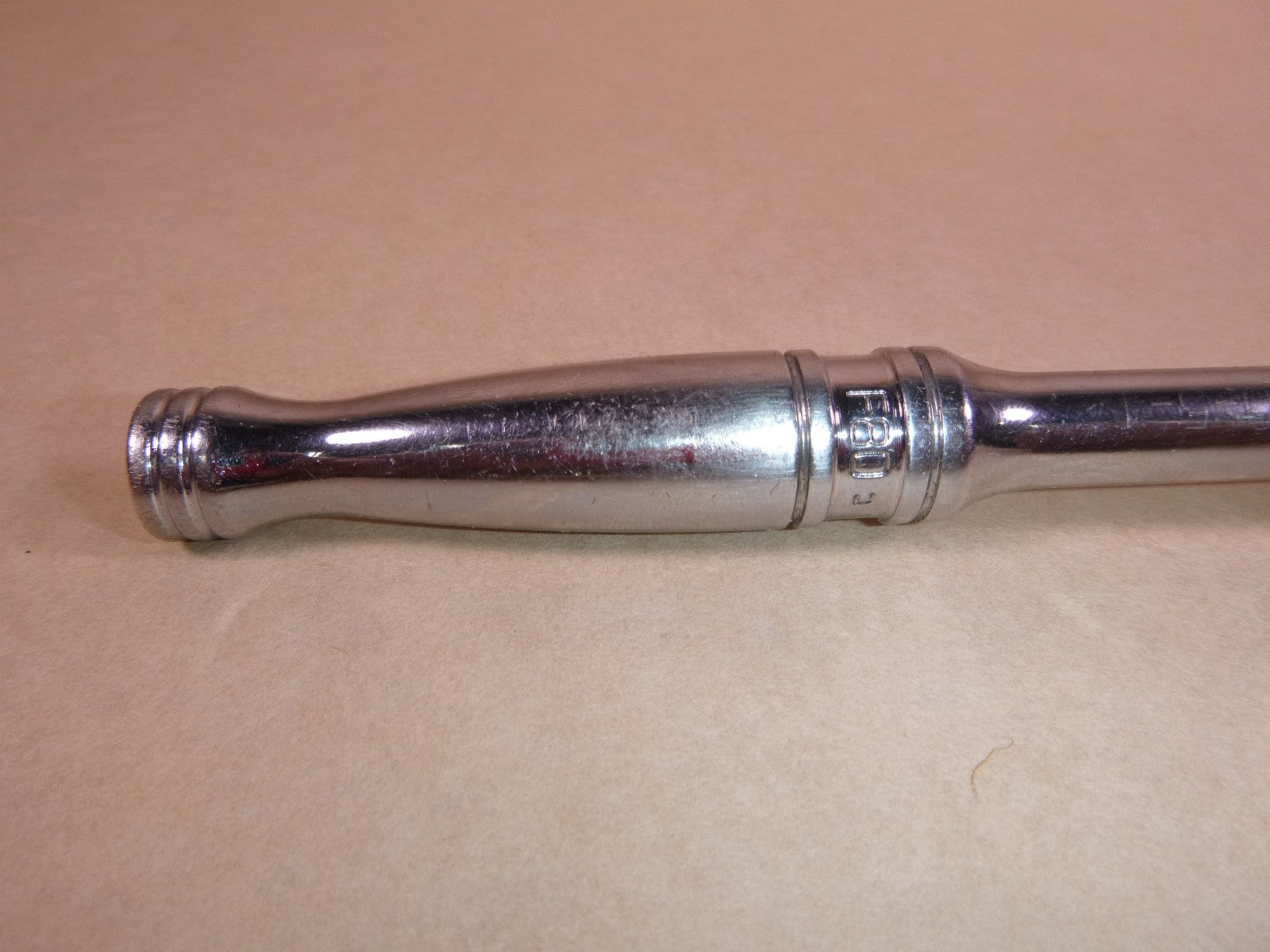 F80 Snap On 3/8" Drive 80 Tooth Standard Handle Ratchet 7-7/16" Long