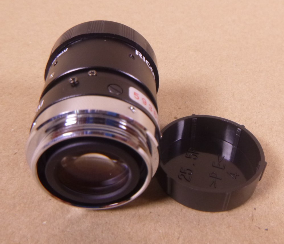 Ricoh FL-CC1614-2M 2/3" 16mm F1.4 Manual Iris C-Mount Lens, 2-Megapixel | Electrical MRO Replacement Parts & Components and Commercial Electrical Supplies Company