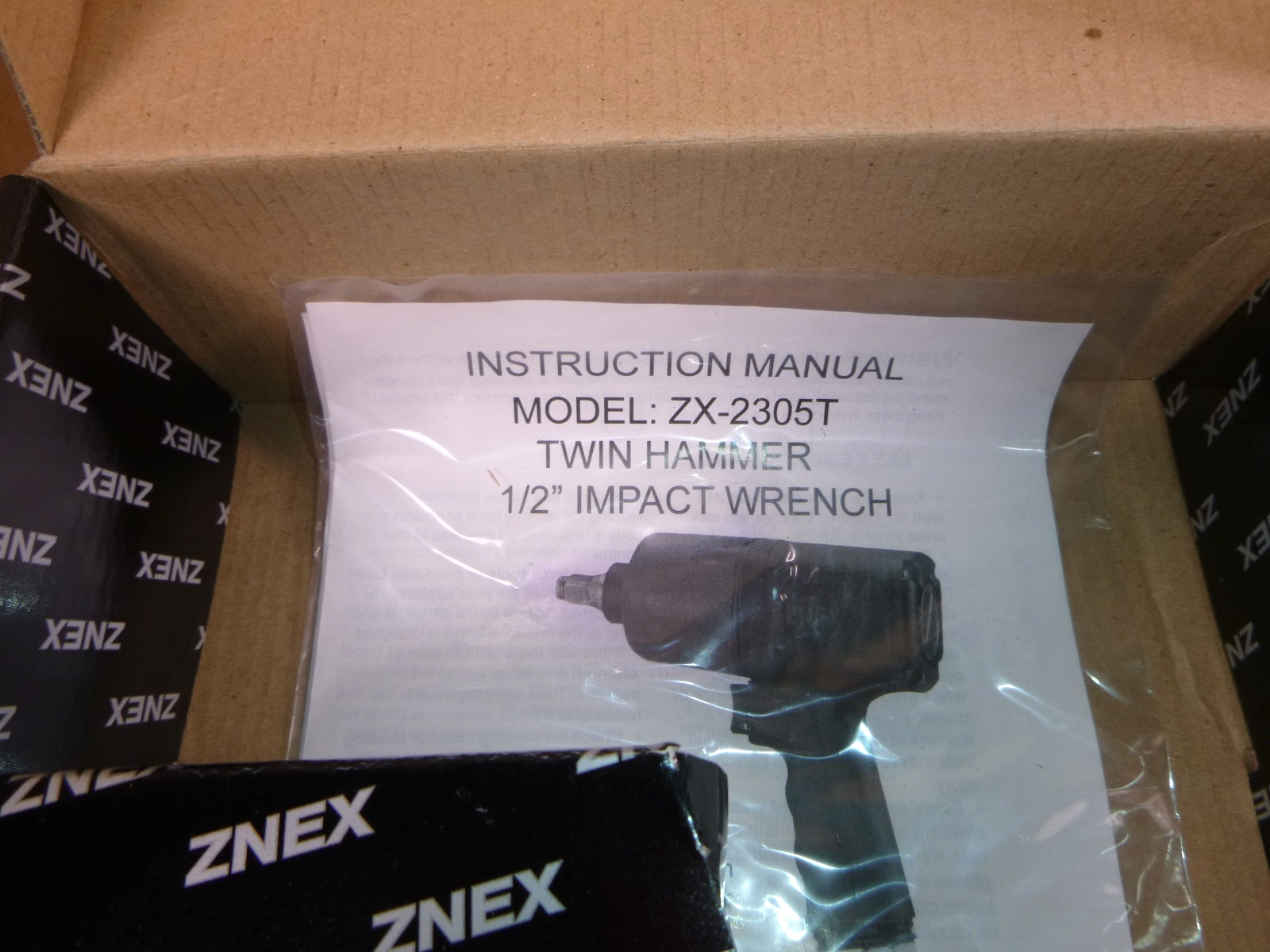 1/2 Inch Drive Pneumatic Impact Wrench, High Torque 900 Ft. Lbs. Twin Hammer | Industrial MRO Tools and Replacement Industrial Equipment Components