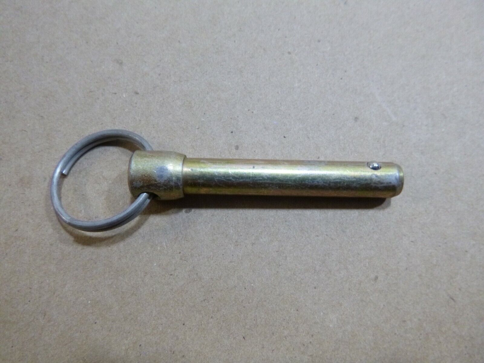 3/8" X 1.80" GRIP LENGTH BALL LOCK QUICK RELEASE PIN (R HDL) M45952-1-6-18 | Industrial Replacement Nuts & Bolts Distributor and Machinery Screws & Fasteners Supply