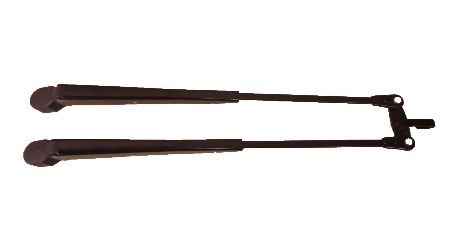 Roca Pantograph Marine Adjustable Wiper Arm 12.5"-18" Black Powder Coated SS | Replacement Truck Parts, Trailer Accessories, Automobile Supplies, Car Parts & Accessories