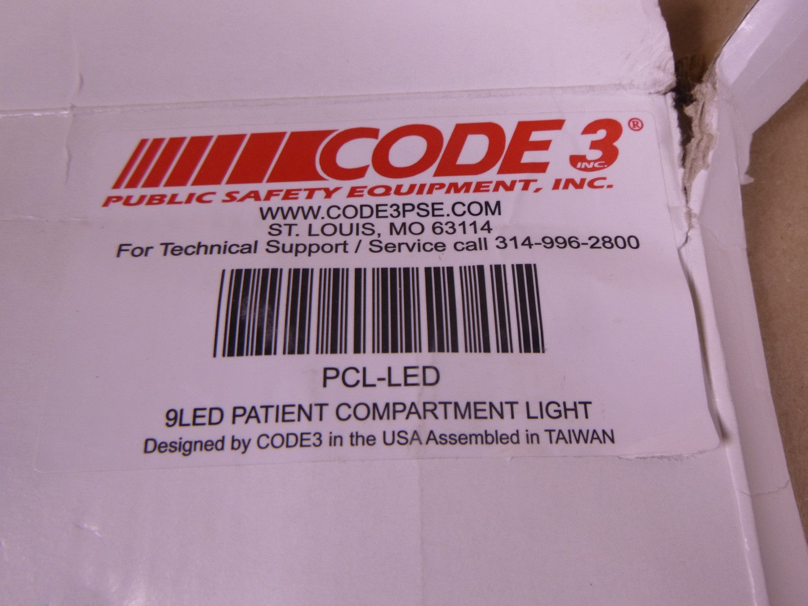 Code3 PCL-LED Patient Compartment Light, 9" Round, 12V, Fits 7.5" Cutout | Replacement Truck Parts, Trailer Accessories, Automobile Supplies, Car Parts & Accessories