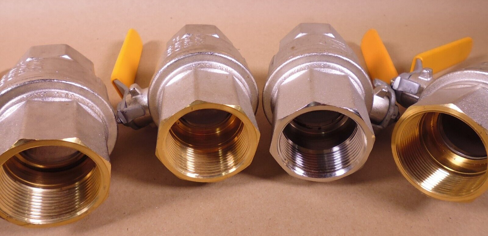 (4x) Parker BVG4-1.1/2L 1-1/2" Ball Valve Brass Female Thread BVGL Series | Industrial MRO Replacement Parts, Manufacturing Machine Parts & Components, Heavy Equipment Parts Supplier