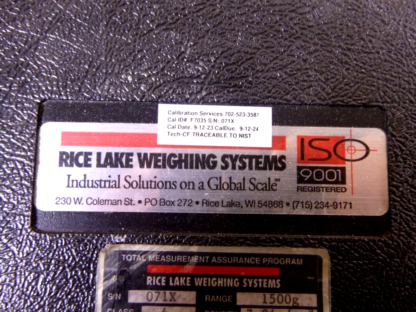 Assorted Rice Lake / Ohaus Weighing Calibration Set 1.5Kg - 1Kg - 300G & 200G | Industrial MRO Tools and Replacement Industrial Equipment Components