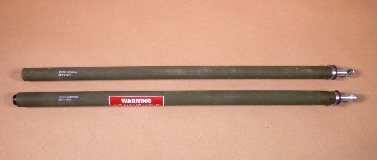 USGI M998 M1113 Rear Cargo Hatch Door Lift Kit 12340832-3, 2590-01-212-1057 | Genuine HMMWV Replacement Parts and Military Surplus Humvee Parts & Accessories