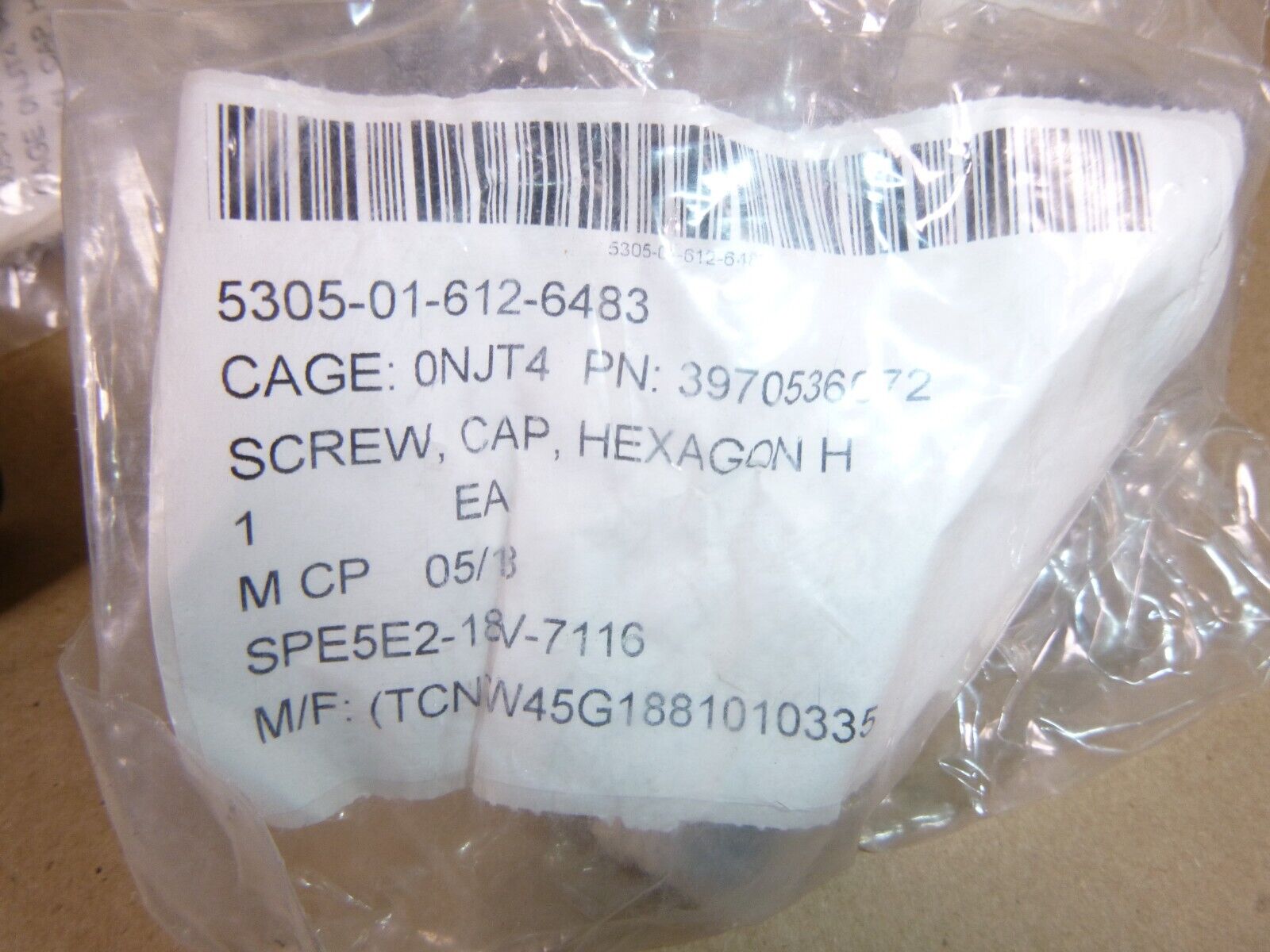 (Lot of 25) 5/8-11 x 3" Grade 8 Hex Head Black Flange Bolt, Oshkosh 3970536072 | Industrial Replacement Nuts & Bolts Distributor and Machinery Screws & Fasteners Supply