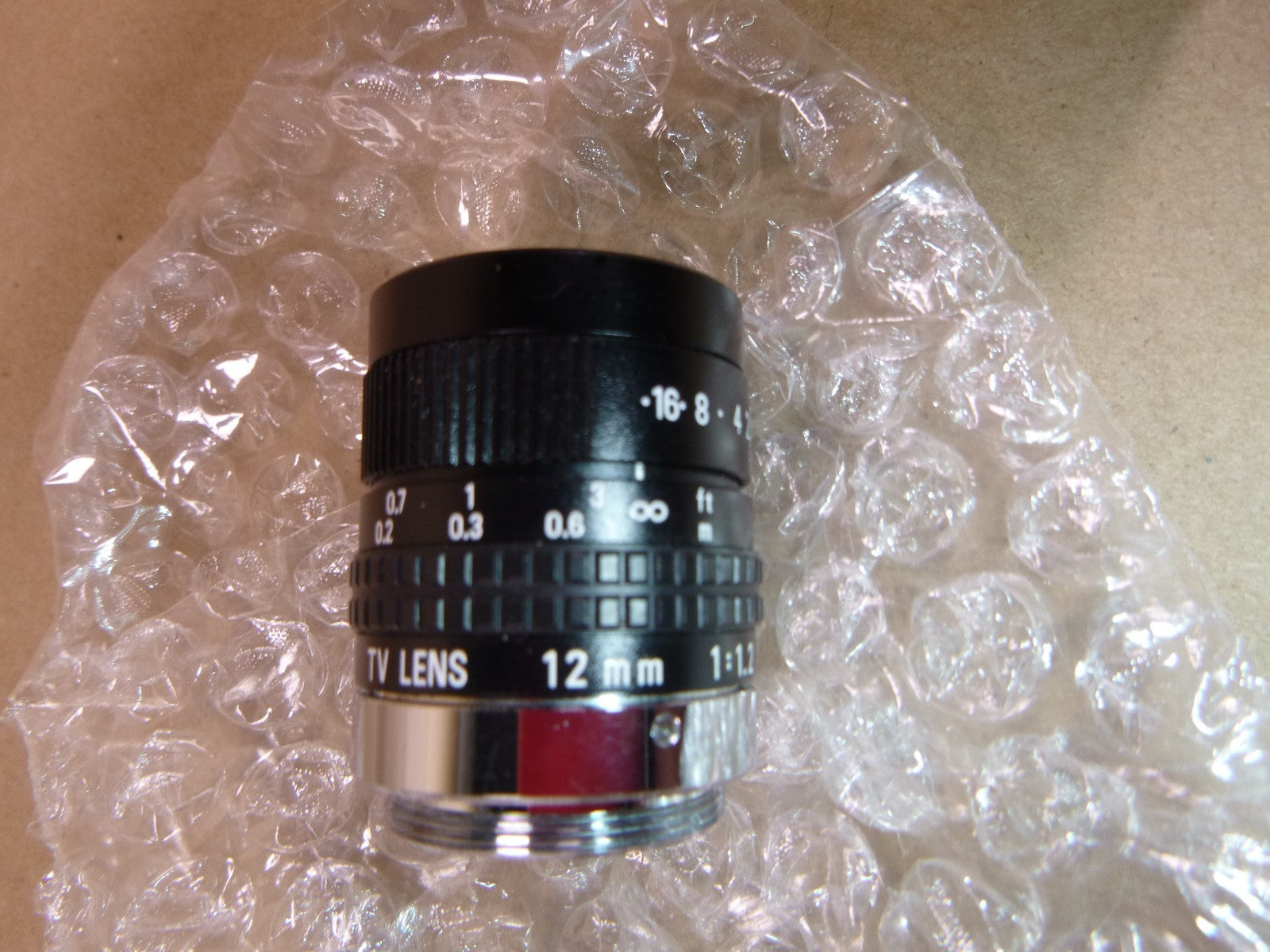 C61215KP Pentax CCTV Lens 12mm F/1.2, 1/2 MI C | Electrical MRO Replacement Parts & Components and Commercial Electrical Supplies Company