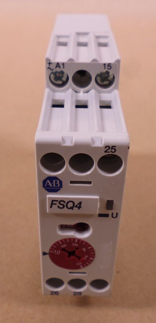 Allen-Bradley 700-FSQ4QU18 True Off Delay Timing Relay Ser B 24VAC 240VDC | Electrical MRO Replacement Parts & Components and Commercial Electrical Supplies Company