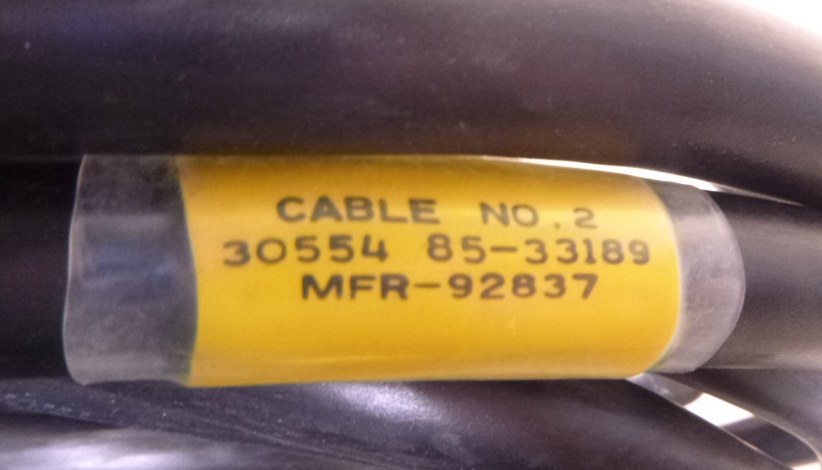 85-33189 MEP Generator Tactical 35-Pin Cable 50FT 6150-01-228-5893