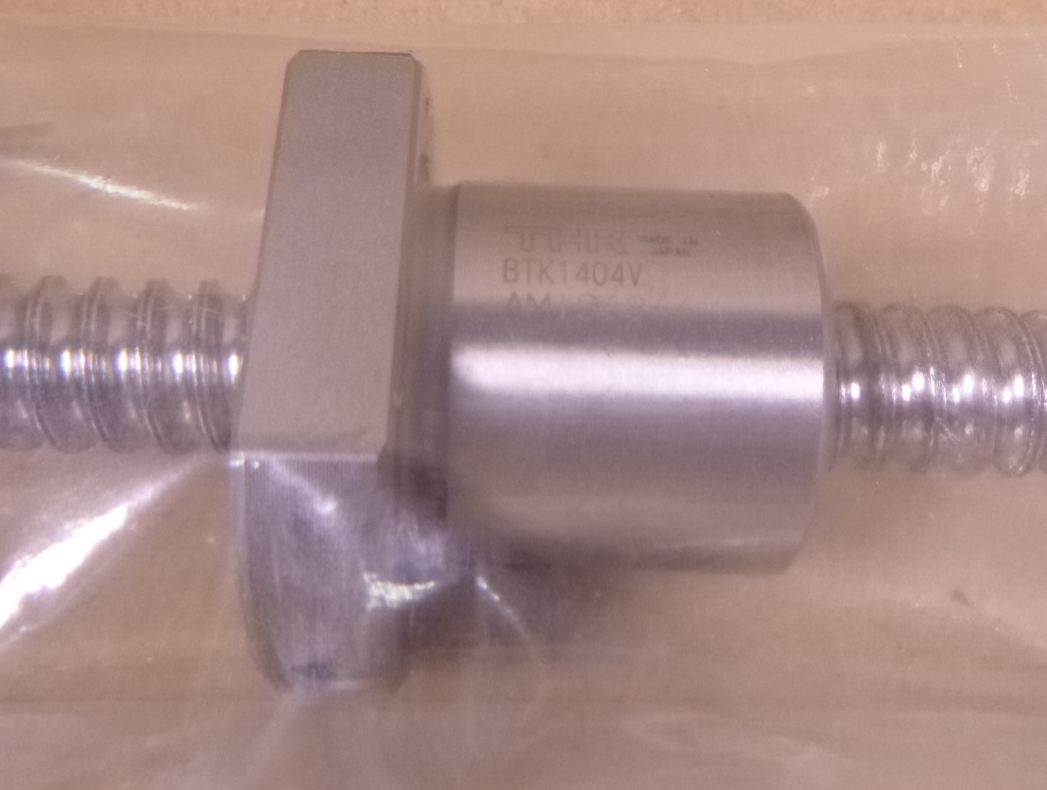 THK BTK1404V-3.6ZZ+818LC7T-H1K Precision Ball Screw , 818mm Long