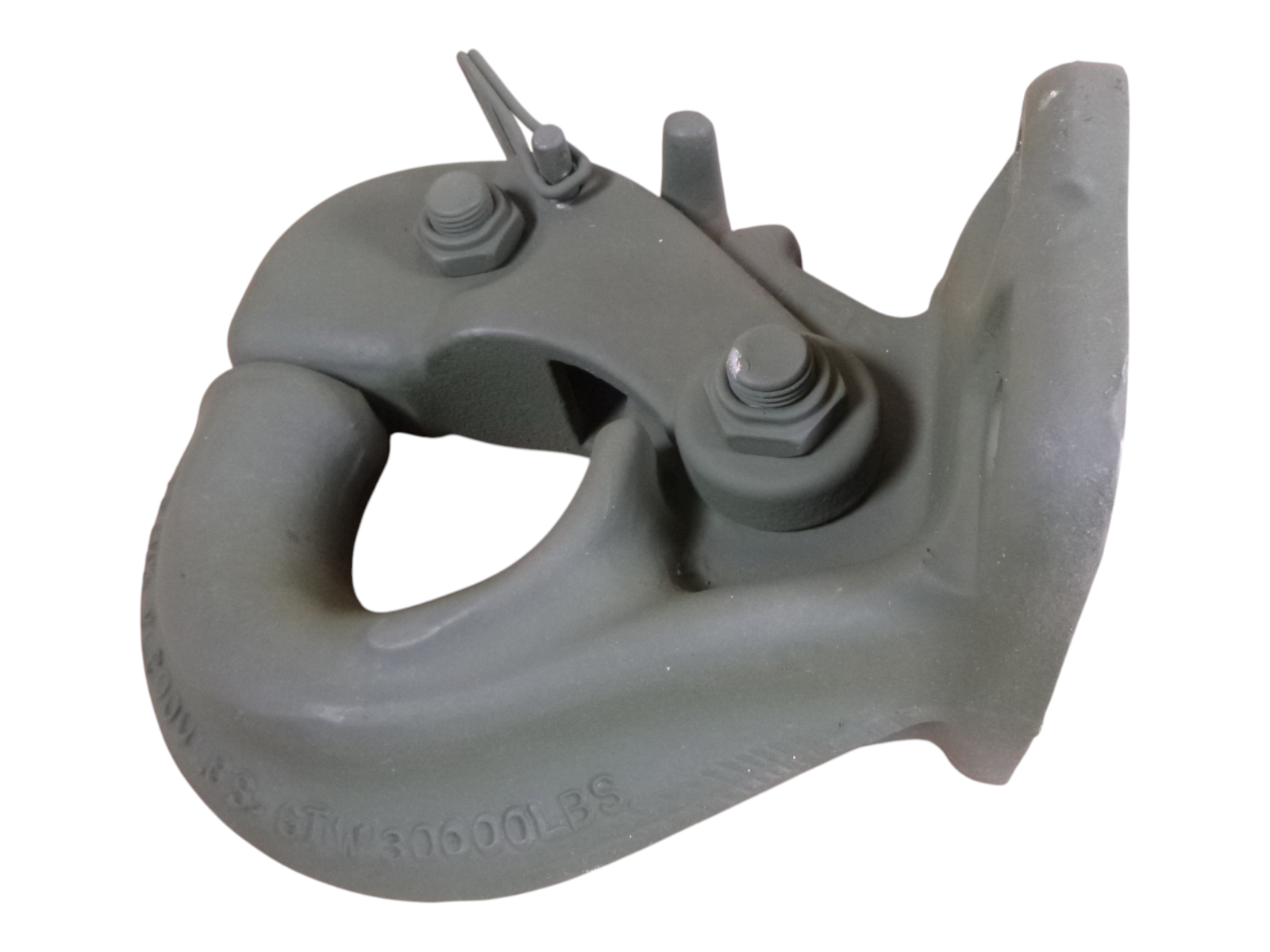 Wallace AA52550-4 30,000lbs Bolt-On Pintle Trailer Hitch Hook 2540-00-835-9039 | Replacement Truck Parts, Trailer Accessories, Automobile Supplies, Car Parts & Accessories