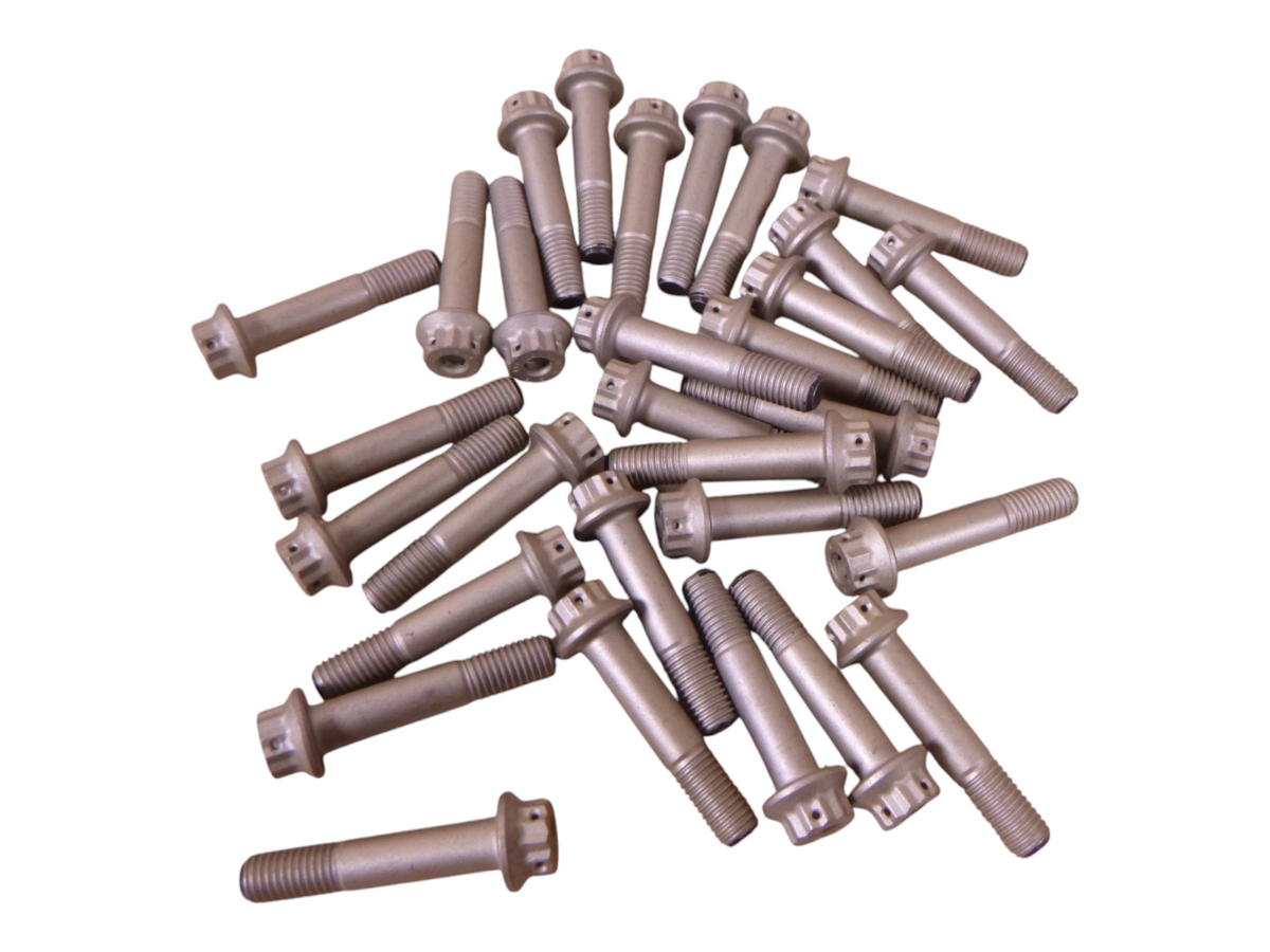 (30 PCS) BACB30US4K12 Drilled 12PT. Bolt , 1/4"-28 x 1.25" , Inconel 718 | Industrial Replacement Nuts & Bolts Distributor and Machinery Screws & Fasteners Supply