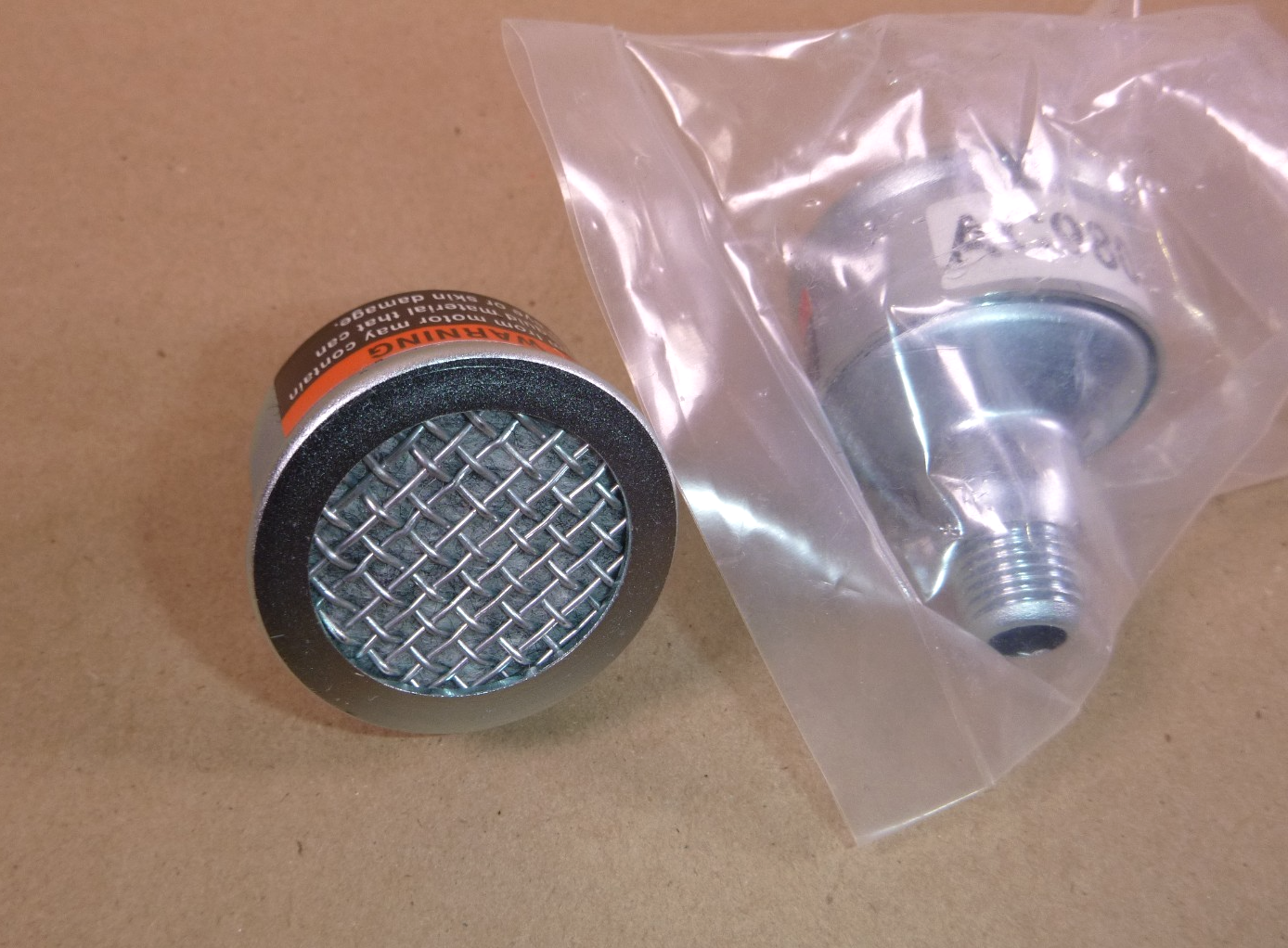 AC980 Gast Muffler For 2AM, 4AM, NL32, And NL42 Air Motors 1/4" NPT (Lot of 2) | Industrial MRO Replacement Parts, Manufacturing Machine Parts & Components, Heavy Equipment Parts Supplier