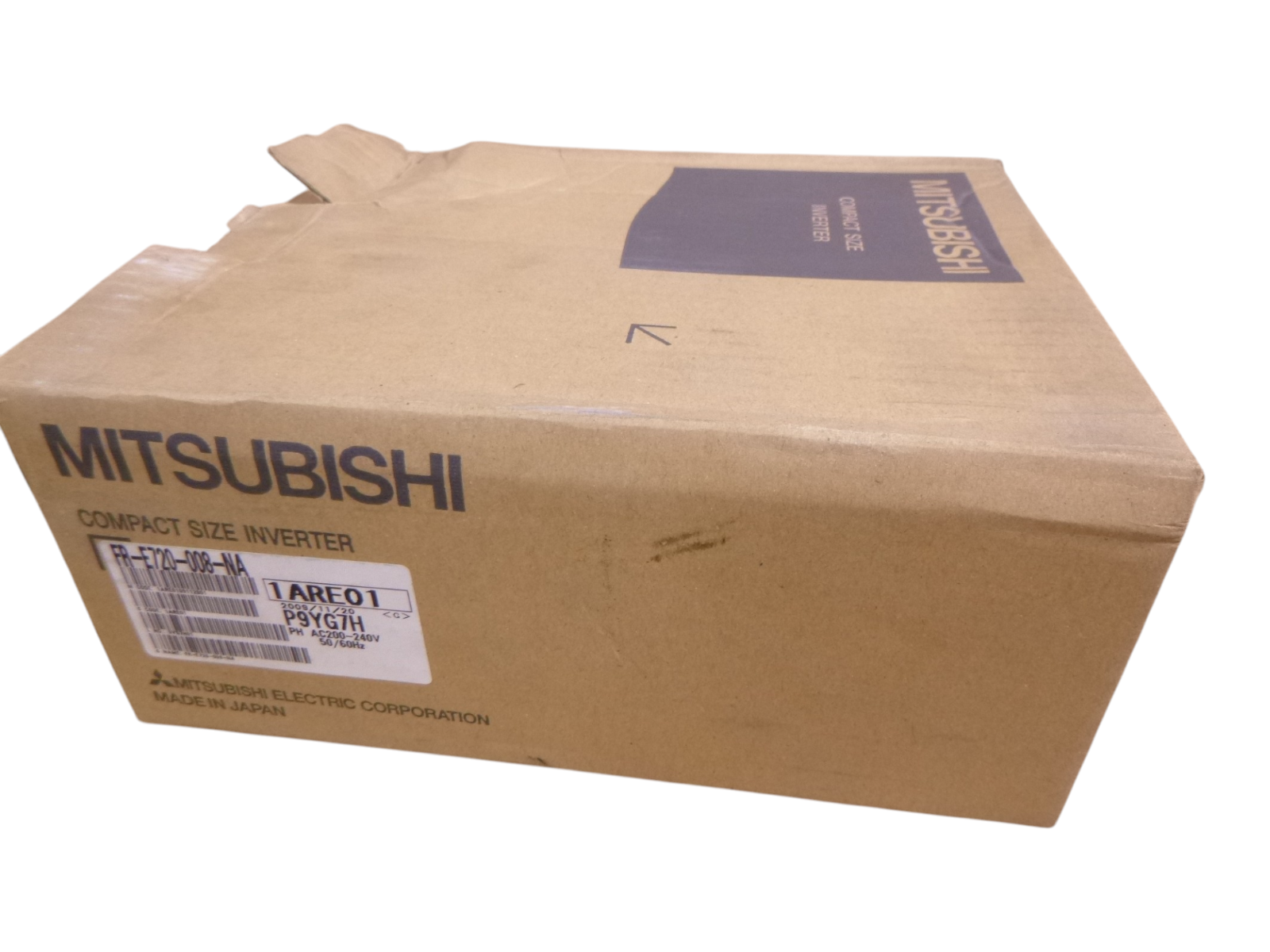 MITSUBISHI FR-E720-008-NA E700 VFD Inverter 3PH 200-240V AC Drive 0.2-400Hz | Electrical MRO Replacement Parts & Components and Commercial Electrical Supplies Company