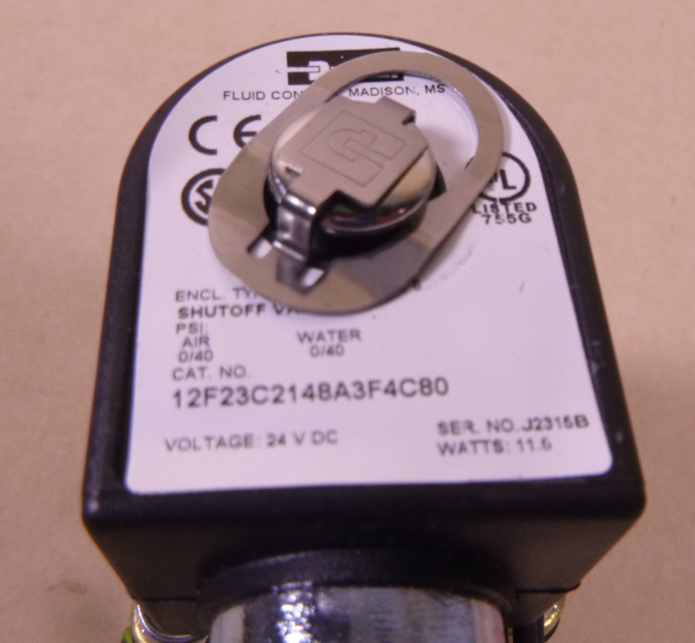 Parker Gold Ring 2-Way 24V 3/4" Normally Closed Brass Solenoid Valve 11.5W | Industrial MRO Replacement Parts, Manufacturing Machine Parts & Components, Heavy Equipment Parts Supplier