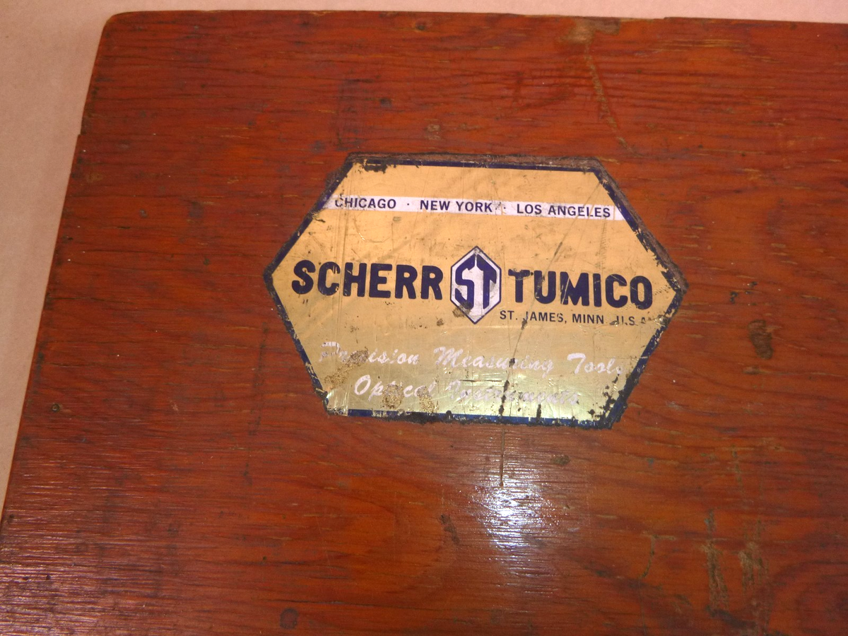 USED Scherr Tumico Interchangeable Anvil Outside Micrometer Set 12" to 18" Range | Industrial MRO Tools and Replacement Industrial Equipment Components