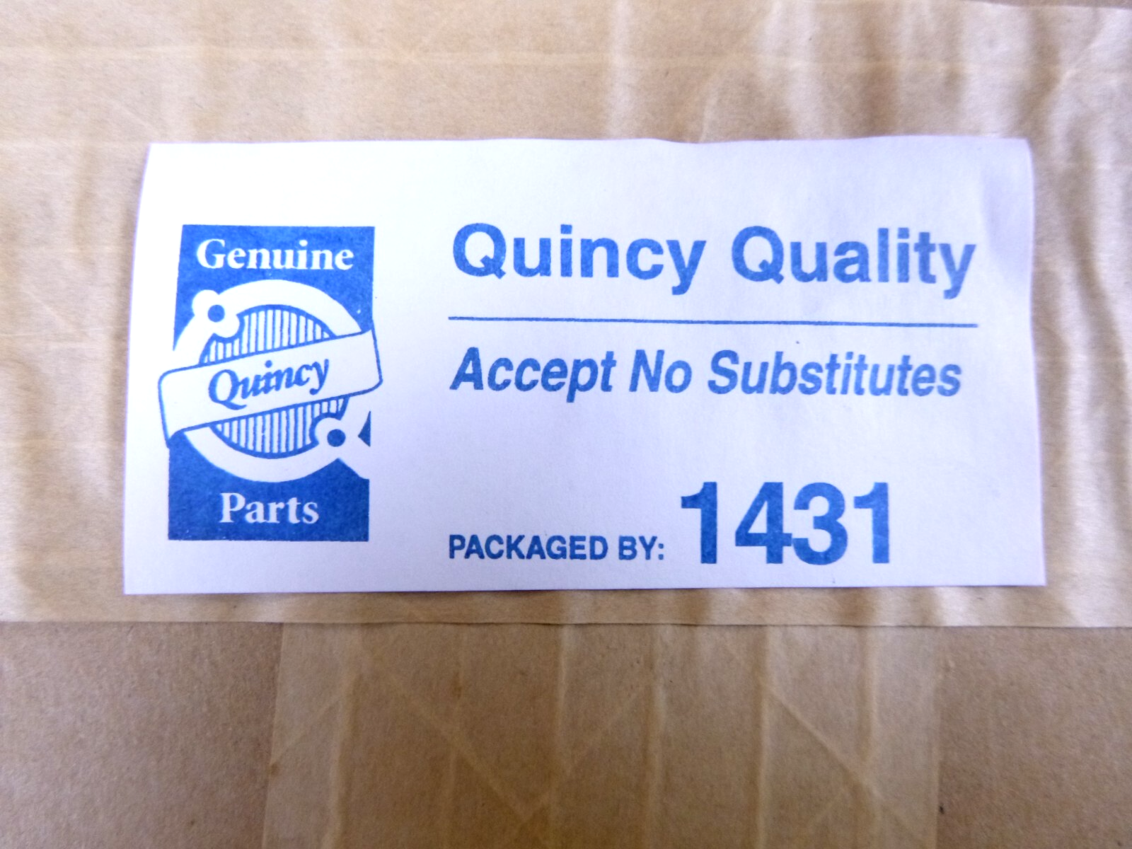 Genuine OEM Quincy Compressor 113630-20 Gasket Set QRDT-20/30, RC100 | Industrial MRO Replacement Parts, Manufacturing Machine Parts & Components, Heavy Equipment Parts Supplier