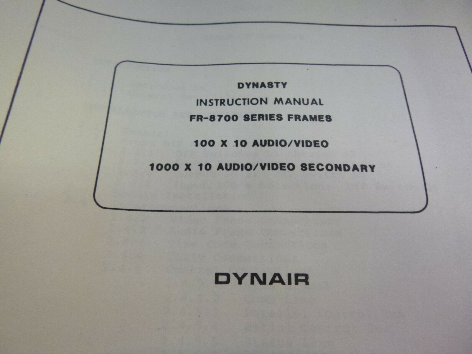 DYNAIR FA-8796A POWER SUPPLY NTCS-A DYNASTY FR-8700 FRAME , 6130-01-383-8619 | Electrical MRO Replacement Parts & Components and Commercial Electrical Supplies Company