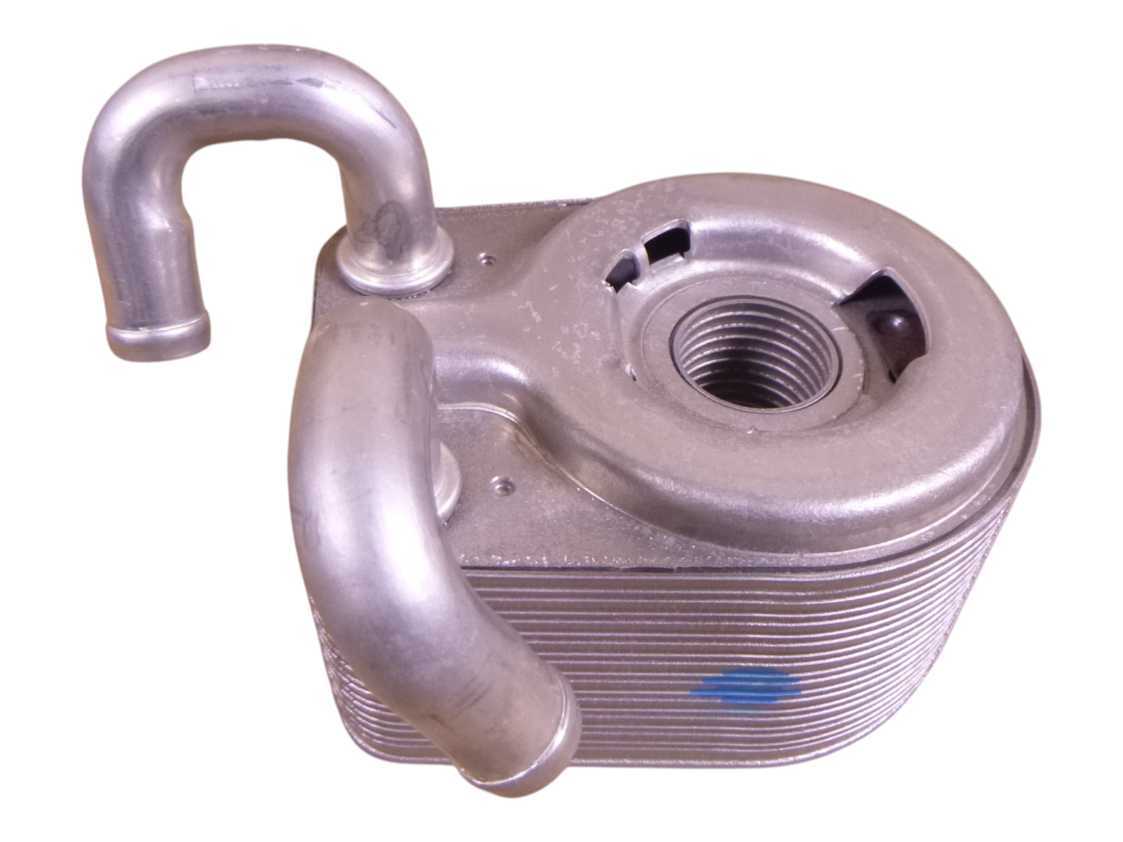 OEM John Deere Engine Oil Cooler RE515469 For 4024 5030 Engine Genuine RE515469C | Industrial Tractor Parts Supplier and Surplus Tractor Parts & Accessories