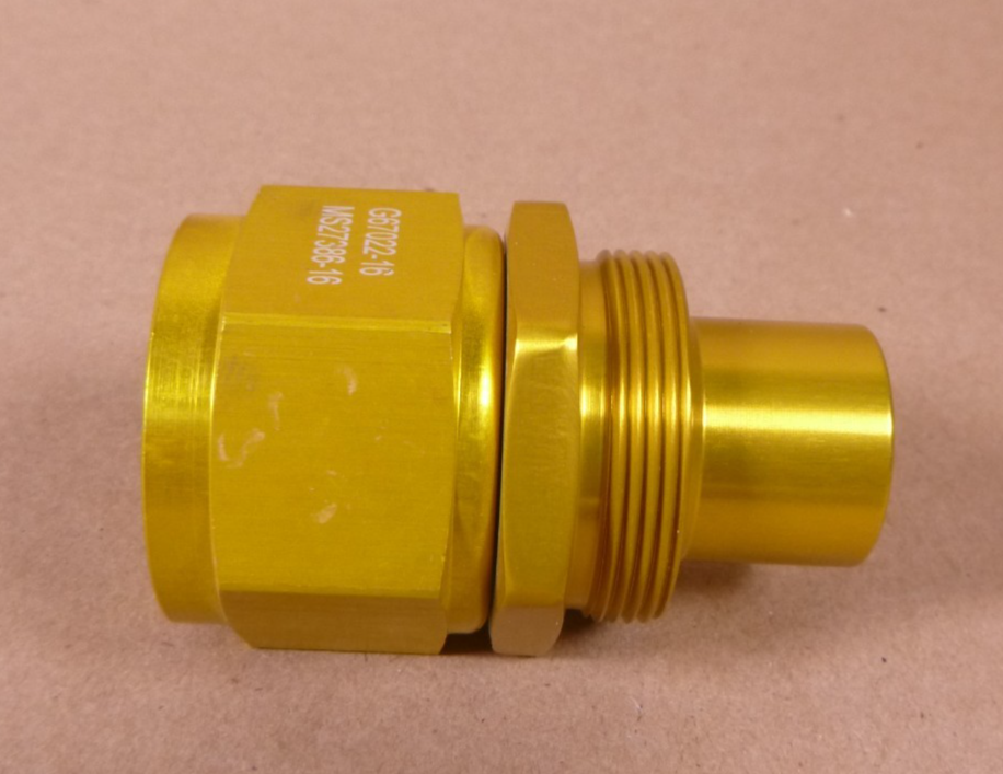MS27386-16C Tube To Hose Straight Adapter G67023-16 , 4730-00-933-0713 | Industrial MRO Replacement Parts, Manufacturing Machine Parts & Components, Heavy Equipment Parts Supplier