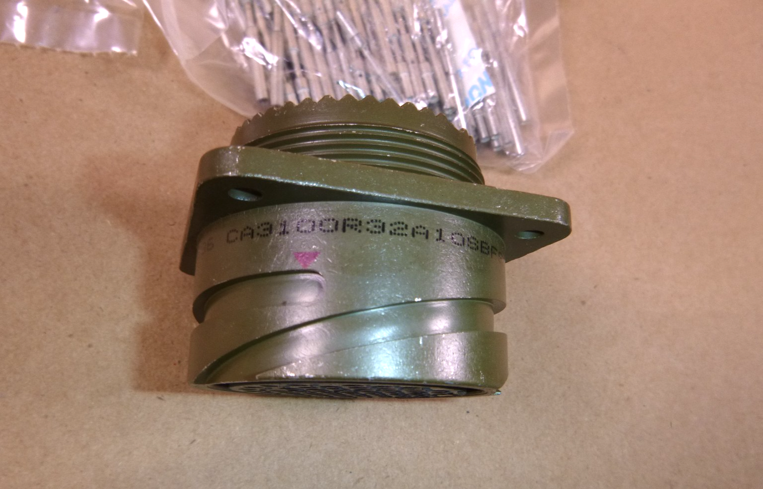 CA3100R32A10S-B-F80-05 ITT Cannon Circular MIL Spec Connector 54P Size 32 | Electrical MRO Replacement Parts & Components and Commercial Electrical Supplies Company
